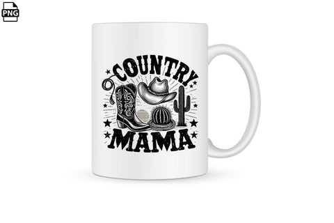 Western Country Mama PNG Printable File Sublimation Creativedesigntee 