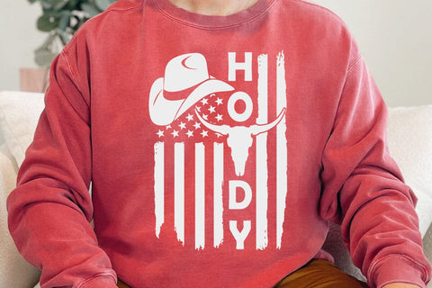 Western Country Men Teen Boy Kid Rodeo Southern Cowboy Howdy T-Shirt SVG DesignDestine 