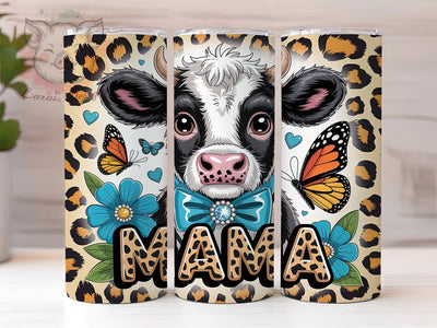 Western Cow Rustic Mama 20oz Tumbler, Cow Mama, Country Theme, Farm Life, Rustic Design, 20oz Tumbler Wrap, Sublimation PNG Sublimation Lara' s Designs 