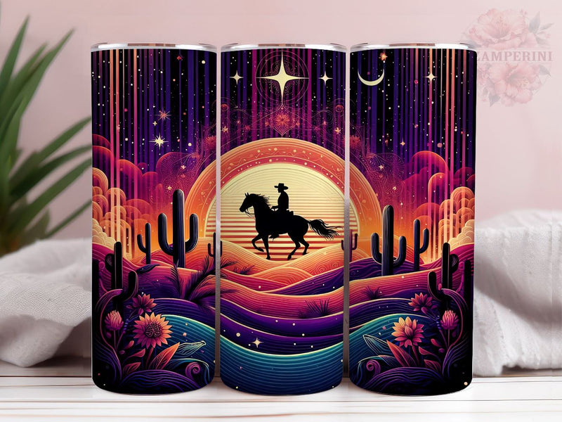 Western Cowboy 20oz Tumbler Wrap PNG, Western Boots Tumbler Png ...