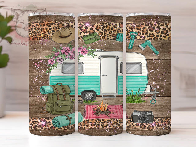 Western Cowboy Camp Life Tumbler, Camp Life Tumbler PNG, 20oz Sublimation Wrap, Rustic Adventure Tumbler, Cowboy Camp Tumbler, Outdoor Nature Tumbler, Digital Download Tumbler Sublimation Lara' s Designs 