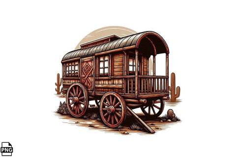 Western Cowboy Cowgirl Elements Clipart PNG Bundle Printable File Sublimation Creativedesigntee 