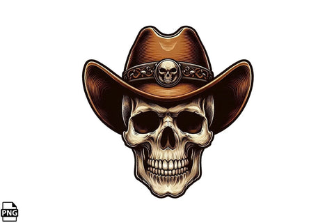 Western Cowboy Cowgirl Elements Clipart PNG Bundle Printable File Sublimation Creativedesigntee 