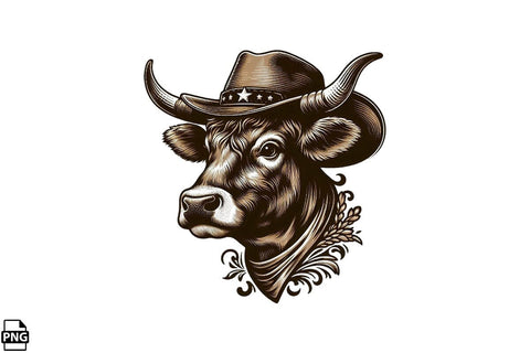 Western Cowboy Cowgirl Elements Clipart PNG Bundle Printable File Sublimation Creativedesigntee 