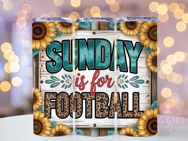 Western Cowboy Game Day Football Tumbler, Sunday Game Day Cup, 20Oz Sublimation Wrap, Cowboy Sports Drinkware, Country Football Gift, Rustic Game Day Mug, Rodeo Style Tumbler Sublimation SvggirlplusArt 
