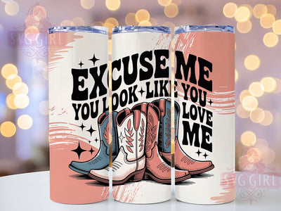 Western Cowgirl Boots Tumbler, Western Tumbler, Rustic 20oz Wrap, Sublimation Design, Stylish Gift Idea, Country Boots Wrap, Southwestern Cowgirl Tumbler Sublimation SvggirlplusArt 