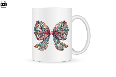 Western Cowgirl Bow Coquette PNG Printable File Sublimation Creativedesigntee 