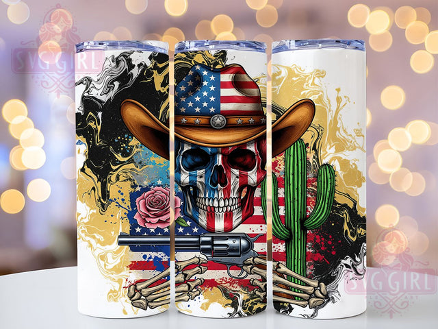 Western Cowgirl Gothic Halloween Tumbler Wrap, Halloween Cowgirl Design, Country Skull Art, Rodeo Skeleton Cup, Western Horror Gift, Dead Cowgirl Wrap, Spooky Ranch Sublimation Sublimation SvggirlplusArt 