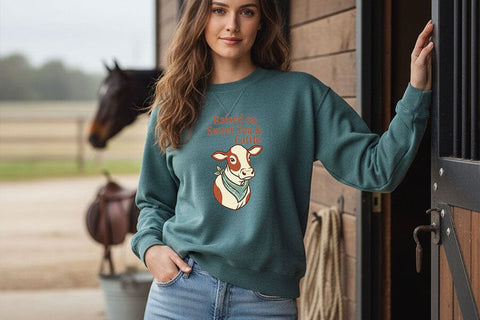 Western Cowgirl Png Bundle, Boots Cows Country Vibes, Cowgirl Era Farm Girl Energy, Raised on Sweet Tea and Cattle, Western Babe Shirt SVG TiffsCraftyCreations 