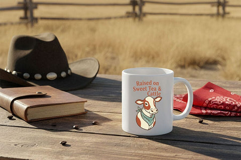 Western Cowgirl Png Bundle, Boots Cows Country Vibes, Cowgirl Era Farm Girl Energy, Raised on Sweet Tea and Cattle, Western Babe Shirt SVG TiffsCraftyCreations 