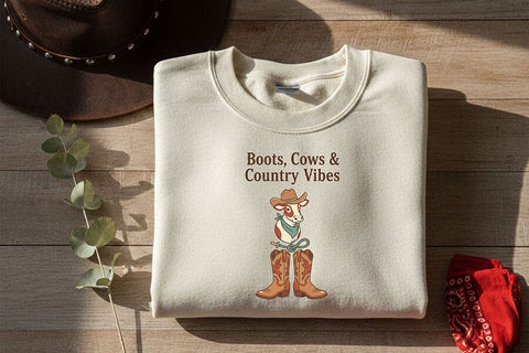 Western Cowgirl Png Bundle, Boots Cows Country Vibes, Cowgirl Era Farm Girl Energy, Raised on Sweet Tea and Cattle, Western Babe Shirt SVG TiffsCraftyCreations 