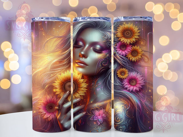 Western Cowgirl Sunflower Tumbler, Cowgirl Tumbler Wrap, Rustic Floral Tumbler, 20oz Tumbler Sublimation, Country Girl Tumbler, Digital Tumbler Wrap, Boho Sunflower Tumbler Sublimation SvggirlplusArt 