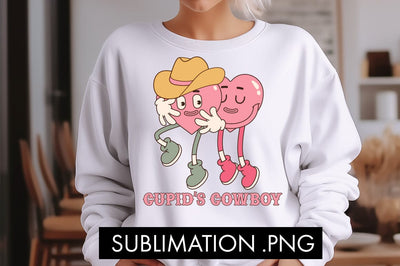 Western Cupid's Cowboy PNG Sublimation Sublimation Freeling Design House 