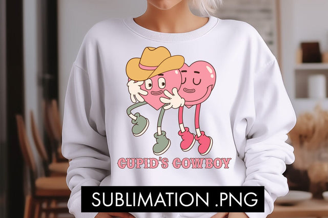 Western Cupid's Cowboy PNG Sublimation Sublimation Freeling Design House 