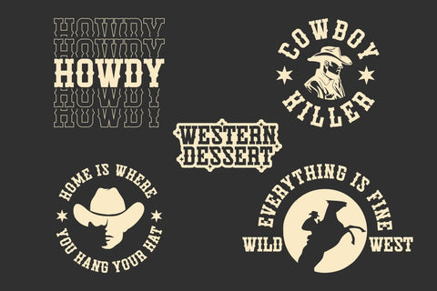 Western Desert - Western Slab Serif Font Font Masyafi Studio 