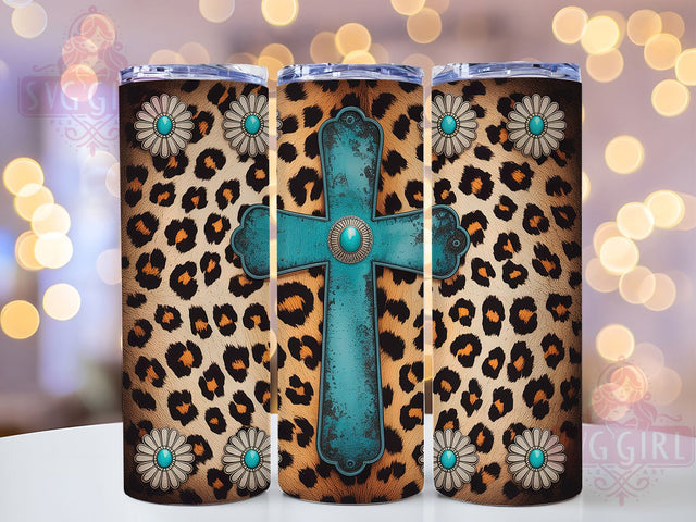 Western Faith Cross Tumbler, Western Style Tumbler, Stylish 20oz Wrap, Sublimation Design, Trendy Gift Idea, Religious Western Wrap, Inspirational Faith Tumbler Sublimation SvggirlplusArt 