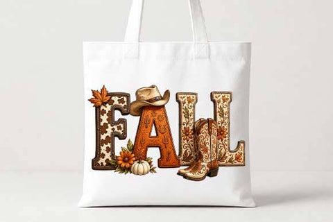 Western Fall PNG Rustic Cowgirl Autumn Digital Download SVG BillahCrafts 