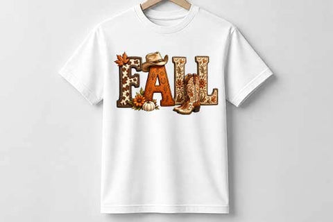 Western Fall PNG Rustic Cowgirl Autumn Digital Download SVG BillahCrafts 