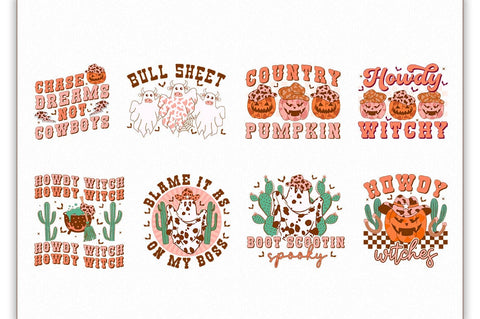 Western Halloween Sublimation Bundle Sublimation Shetara Begum 