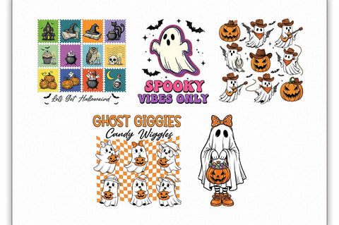 Western Halloween Tote Bag PNG Bundle Sublimation Shetara Begum 