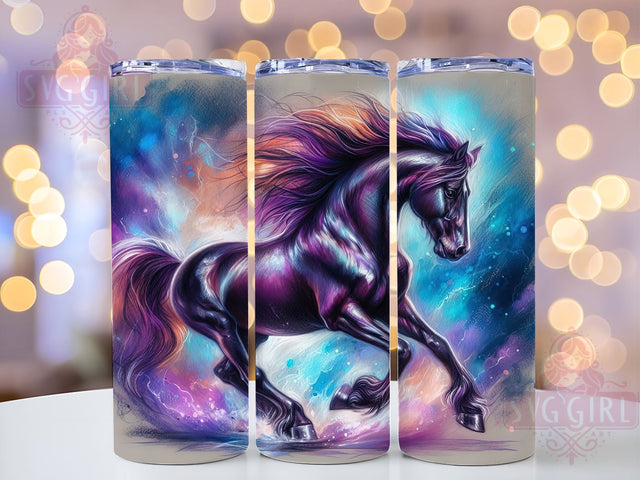 Western Horse Tumbler Wrap, Horse Tumbler, Western Decor, 20oz Tumbler Wrap, Sublimation Design, Cowboy Gift, Equine Merchandise, Rustic Drinkware Sublimation SvggirlplusArt 