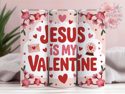 Western Jesus Valentine Tumbler, Western Style, Faith Design, Sublimation Art, 20oz Tumbler, Love Theme, Bold Pattern Sublimation Li Zamperini 