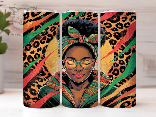 Western Juneteenth Afro Bun Black Cowgirl Tumbler Wrap, Afro Bun Tumbler, Black Cowgirl Sublimation, 20oz Freedom Wrap, Melanin Western Design, Juneteenth Tumbler PNG Sublimation Lara' s Designs 