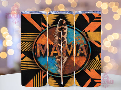Western Mama 20oz Tumbler Wrap Sublimation Design, Straight Tapered Tumbler Wrap, Western Tumbler Png, Instant Digital Download Sublimation SvggirlplusArt 