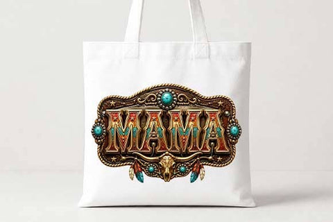 Western Mama PNG | Cowgirl Mom Sublimation Digital Download SVG BillahCrafts 