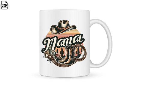 Western Mama PNG Printable File Sublimation Creativedesigntee 