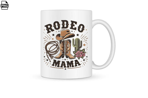 Western Rodeo Mama PNG Printable File Sublimation Creativedesigntee 