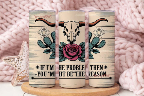 Western Rustic Tumbler Wrap Sublimation DesignSVG 