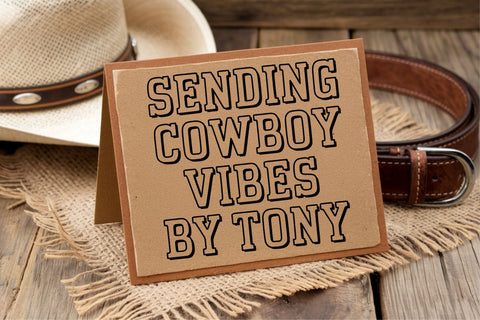 Western Sketch Font | Rodeo Cowboy Font | Wild West Letters Font TonisArtStudio 