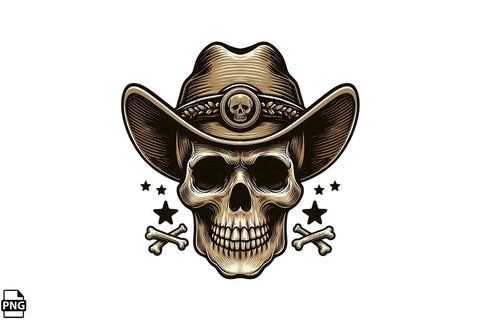 Western Skull PNG Clipart Bundle Printable File Sublimation Creativedesigntee 