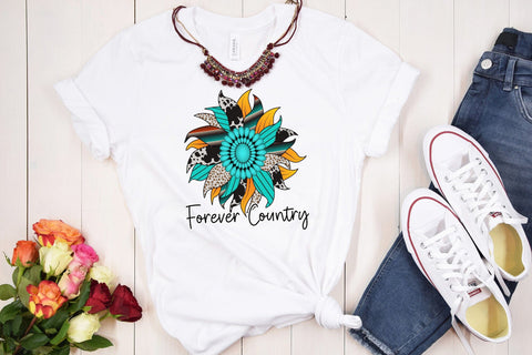 Western Sublimation PNG, Forever Country Sublimation CraftLabSVG 