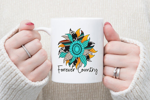 Western Sublimation PNG, Forever Country Sublimation CraftLabSVG 