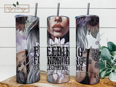 Western sunflower self love daily affirmations snarky funny 20oz tumbler wrap, Sublimation design templates, straight png Digital download. Sublimation iStyleDesign 