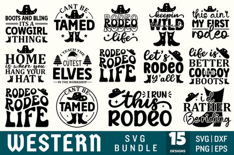 Western SVG Bundle SVG Designangry 