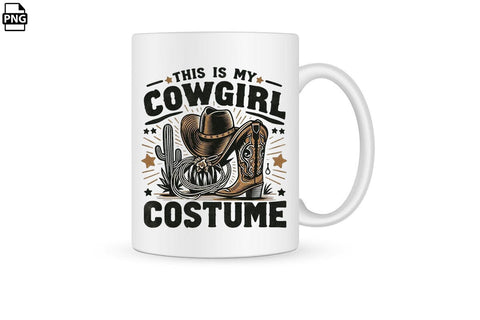 Western This Is My Cowgirl Costume PNG Printable File Sublimation Creativedesigntee 
