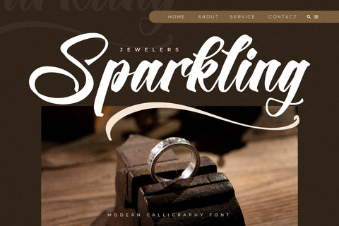 Westron Rotterika - Modern Calligraphy Font Font Letterena Studios 