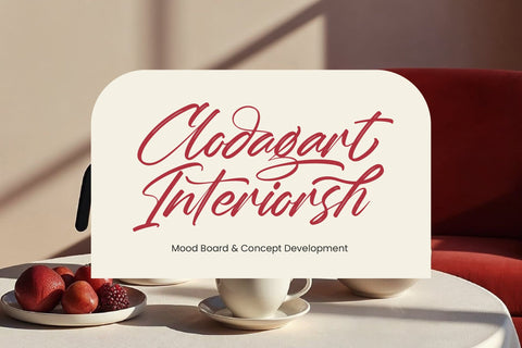 Whadrat Chothelis - Modern Brush Font Type Font Letterena Studios 