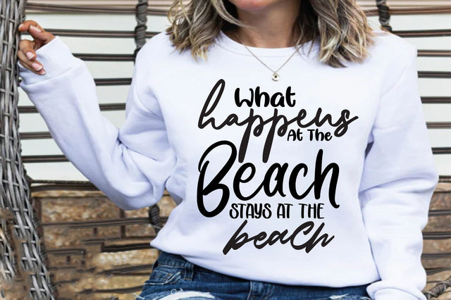 What Happens At The Beach Stays At The Beach SVG nirmal108roy 