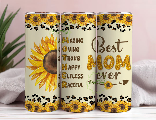 What Is Mother Stands For, Best Mom Ever - Tumbler Sublimation PixelChick 