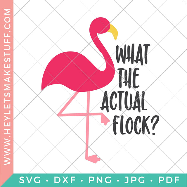 What the Actual Flock? SVG Hey Let's Make Stuff 