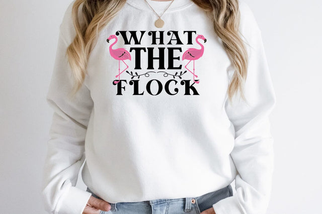 What The Flock SVG Design SVG Designangry 