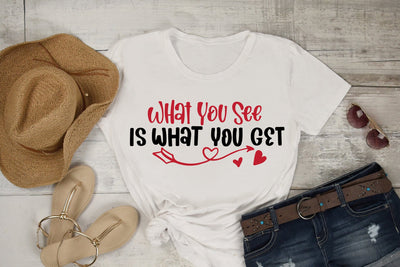 What You See Is What You Get SVG Funny and Sarcastic Quotes SVG dapiyupi store 
