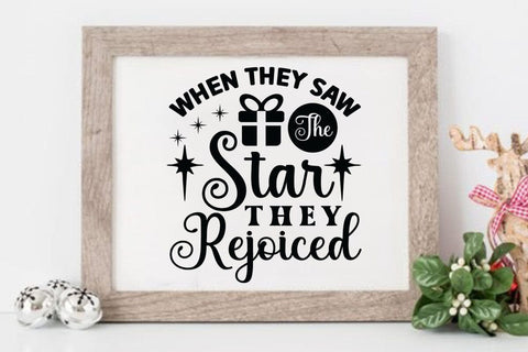 When they saw the star they rejoiced SVG Angelina750 