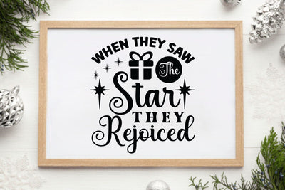 When they saw the star they rejoiced SVG Angelina750 