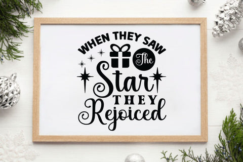 When they saw the star they rejoiced SVG Angelina750 