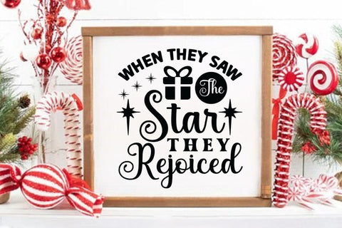 When they saw the star they rejoiced SVG Angelina750 